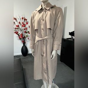 London Fog Tan Trench Coat